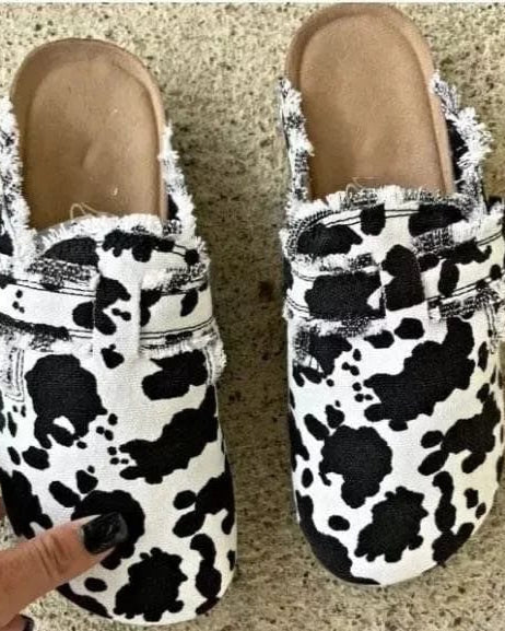Chaussons sabot femme