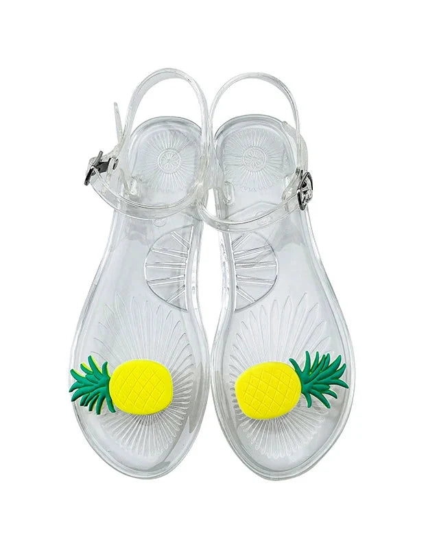 Sandales femme PVC fruitées