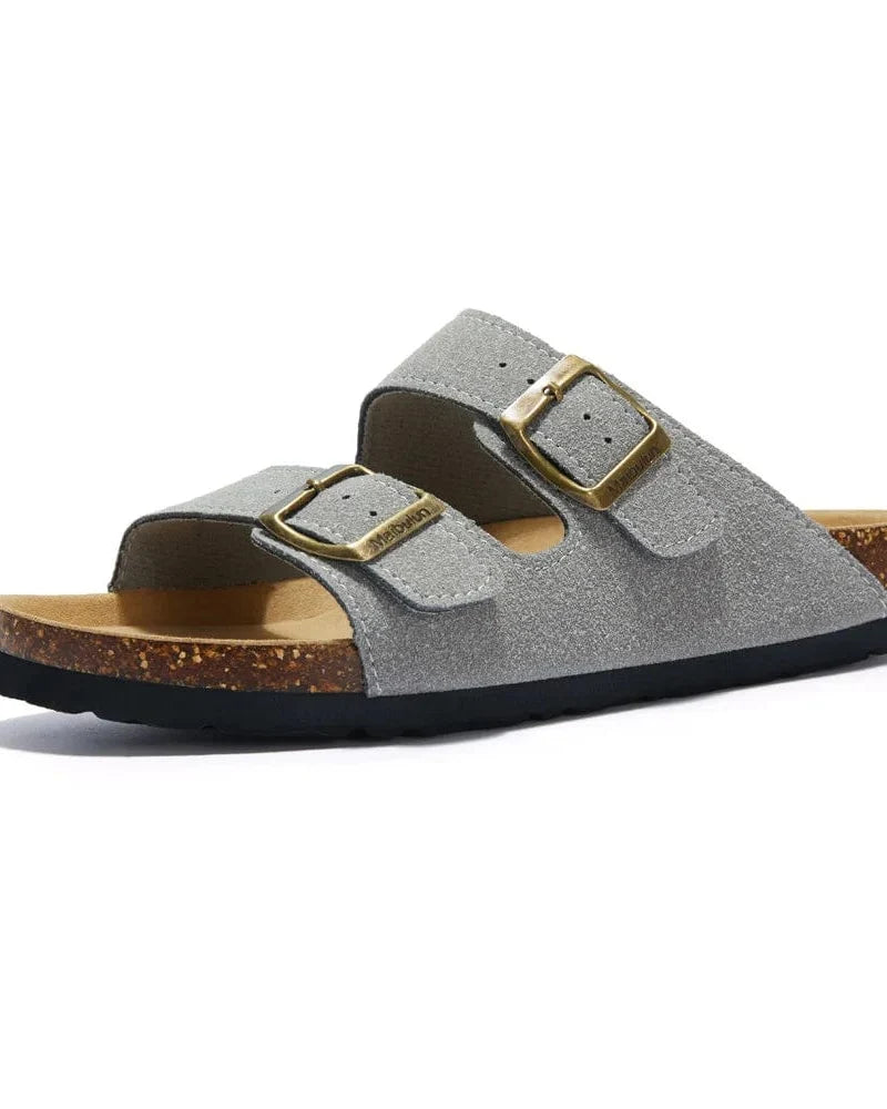 Sandales daim homme