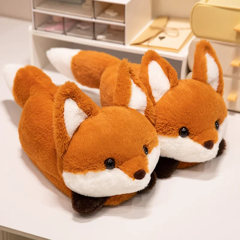Chausson panda roux renard