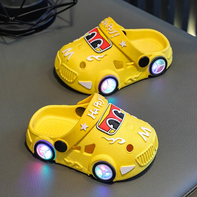 Chausson sandale enfant lumineux