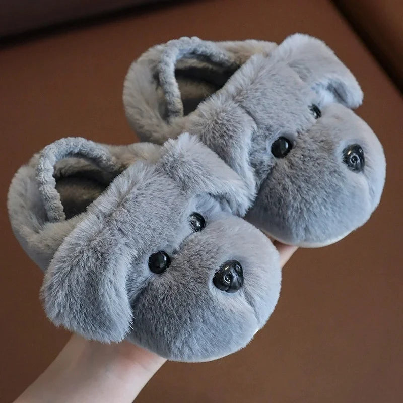 Chausson enfant motif chiot