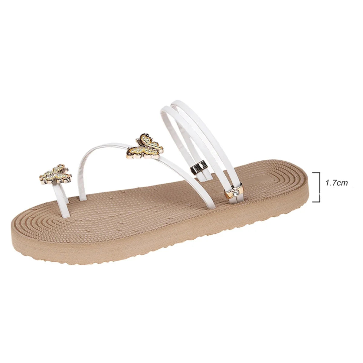 Sandales papillon femme