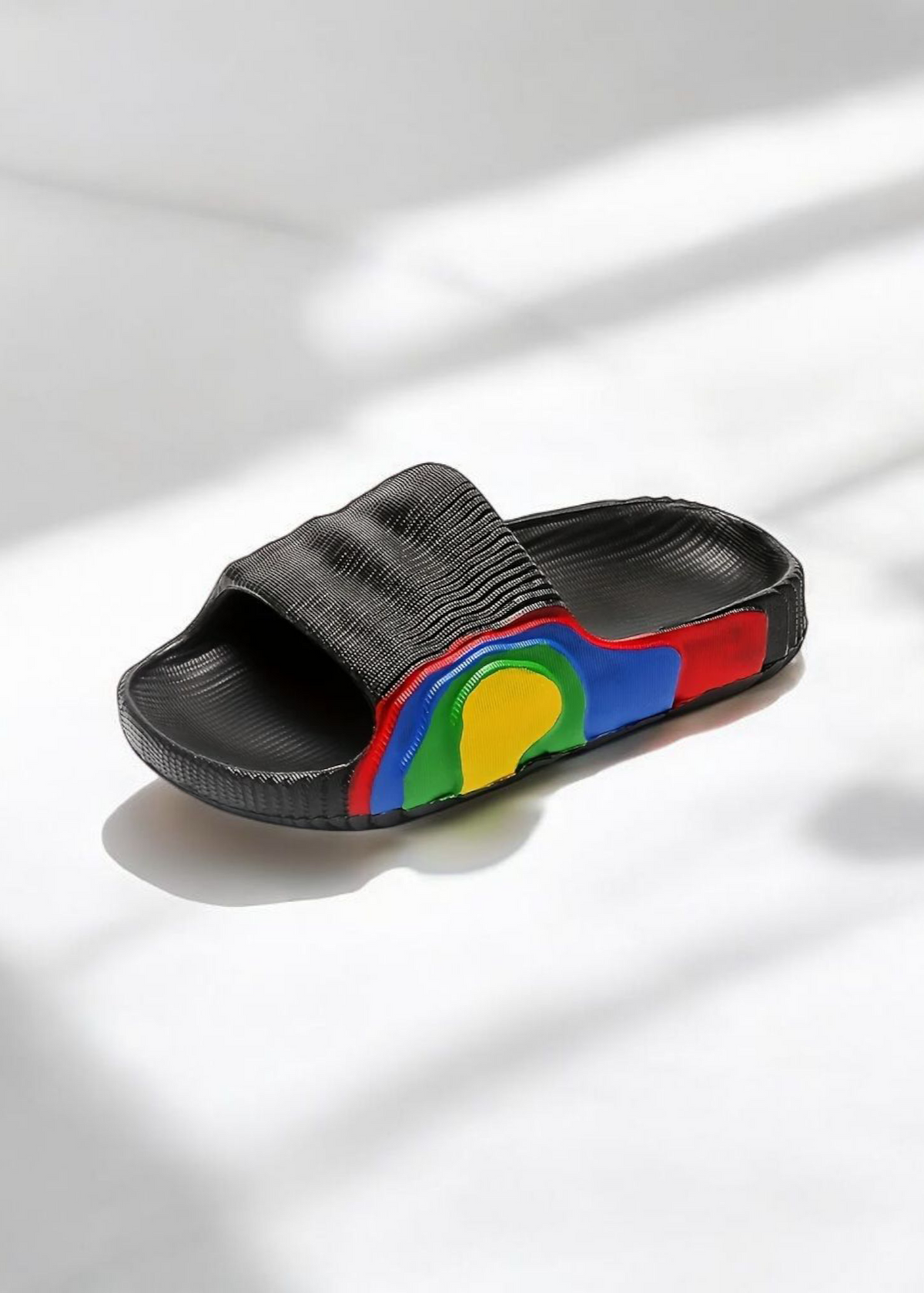 Sandales femme motif taches