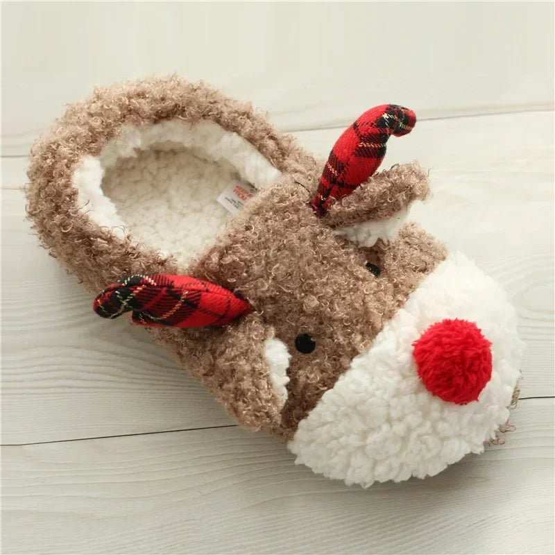 Chausson renne de noel