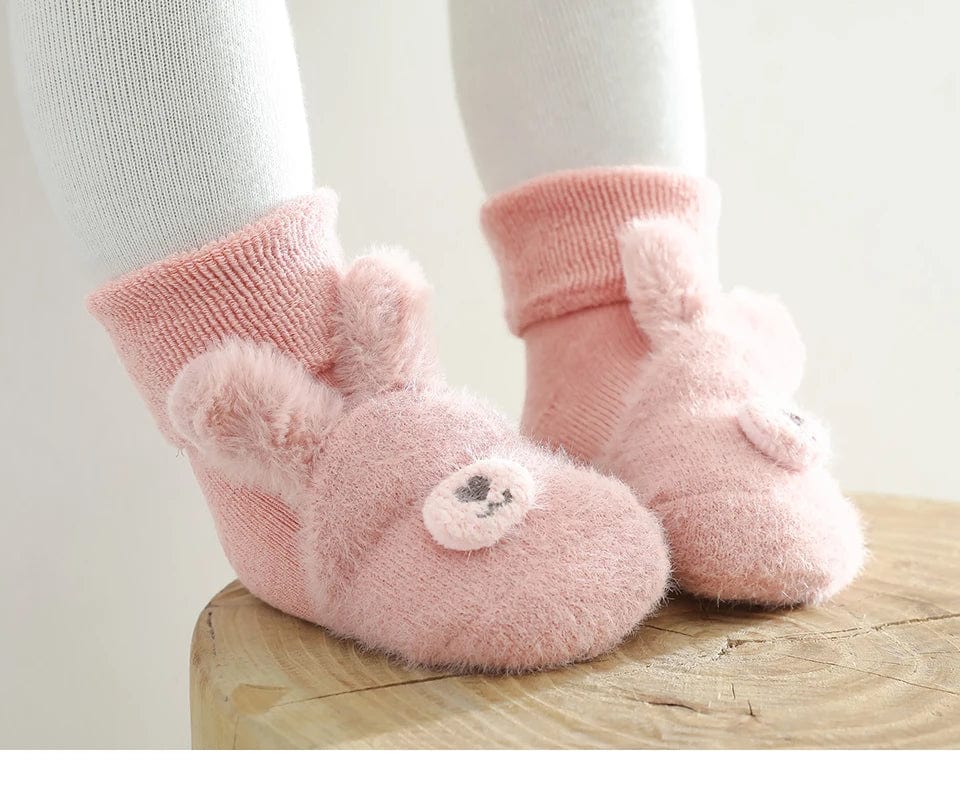 Chausson bebe animaux coton