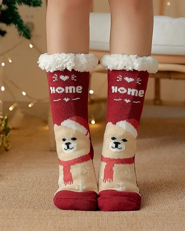 Chausson chaussette femme hiver