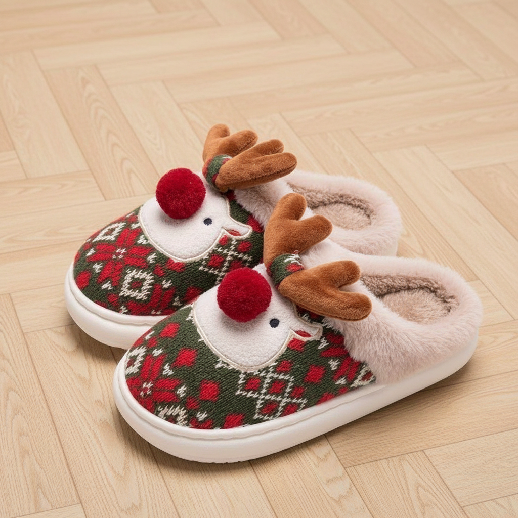 Chausson femme noel