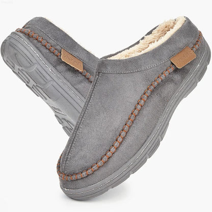 Chausson homme hiver fourré