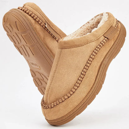 Chausson homme hiver fourré
