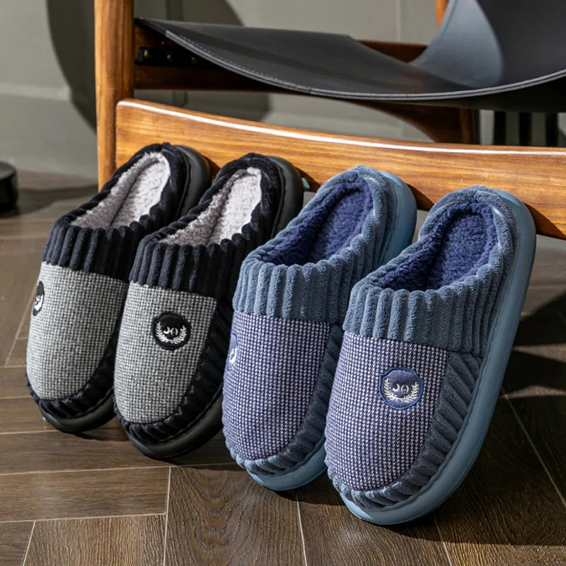 Chausson pantoufle homme polaire