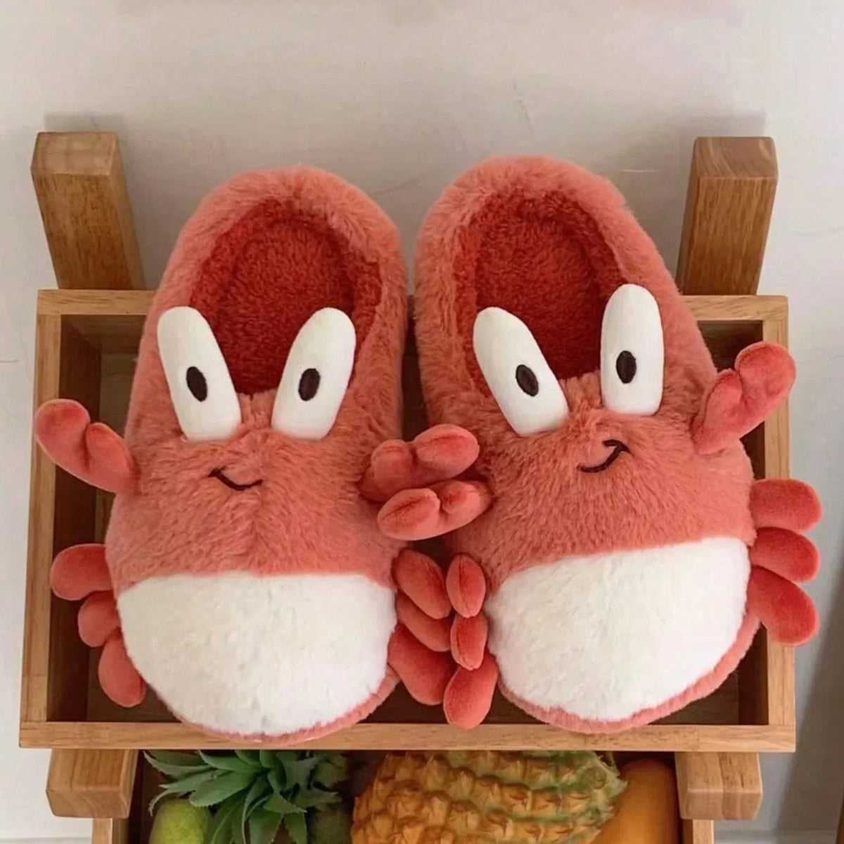 Chausson tête crabe