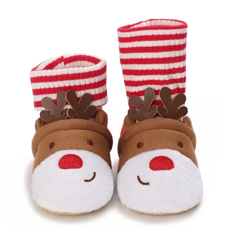 Chausson bébé cerf de