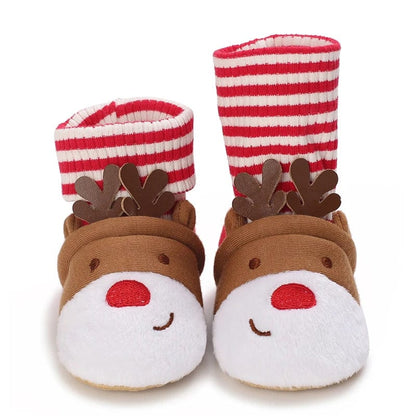 Chausson bébé cerf de