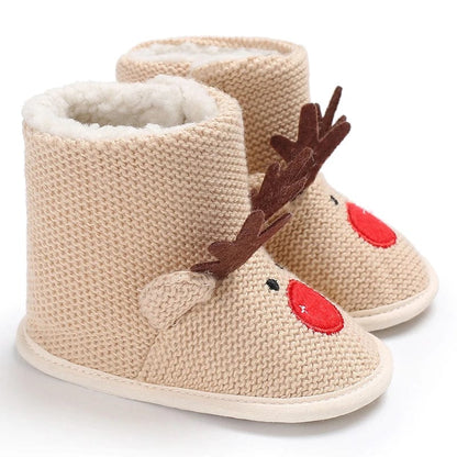 Chausson bébé cerf de