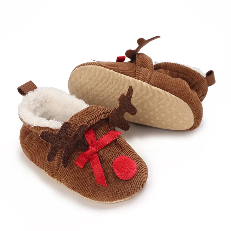 Chausson bébé cerf de