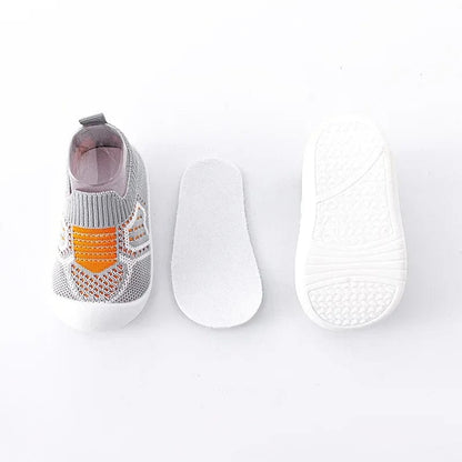 Chausson bebe tricoté souple