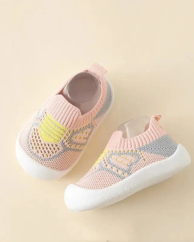 Chausson bebe tricoté souple