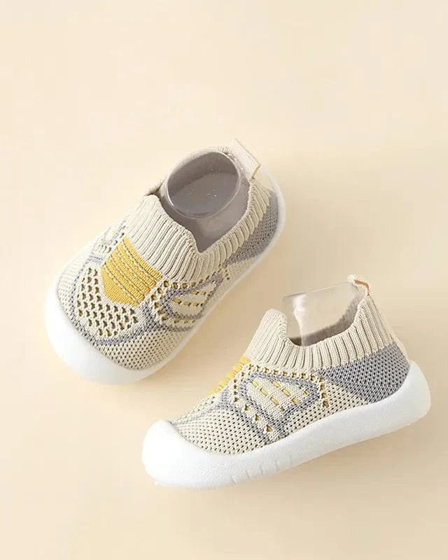 Chausson bebe tricoté souple