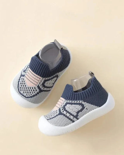 Chausson bebe tricoté souple