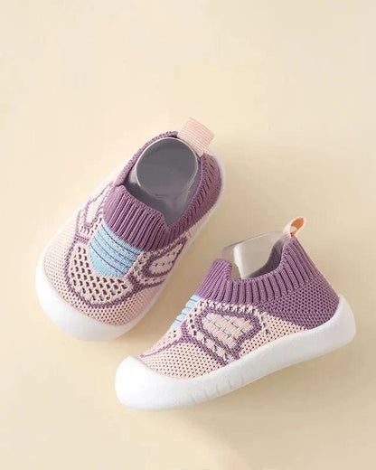 Chausson bebe tricoté souple