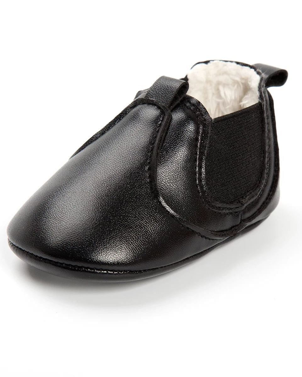 Chausson bebe cuir