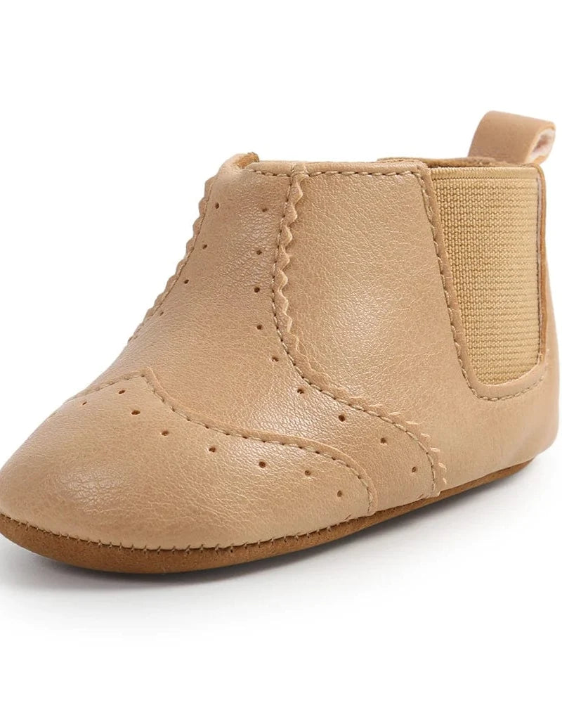 Chausson bebe cuir