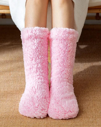 Chausson chaussette femme antidérapant