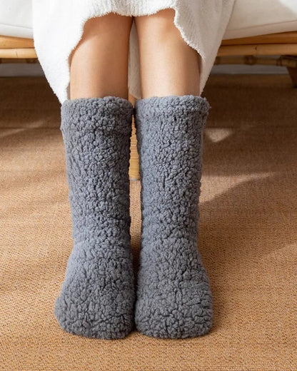 Chausson chaussette femme antidérapant