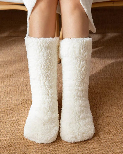 Chausson chaussette femme antidérapant