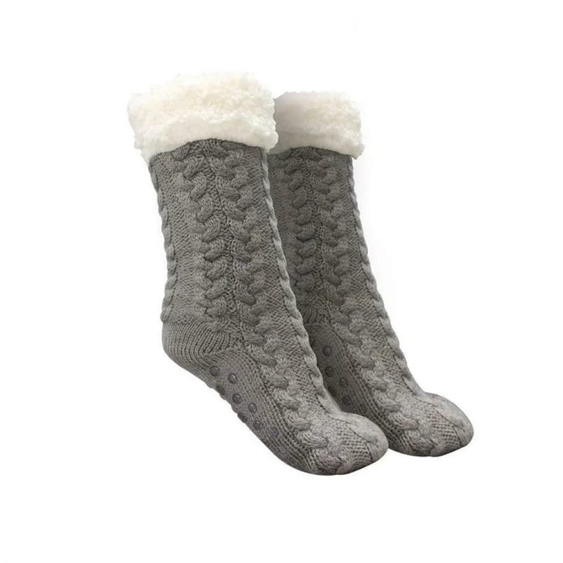 Chausson chaussette antidérapant femme