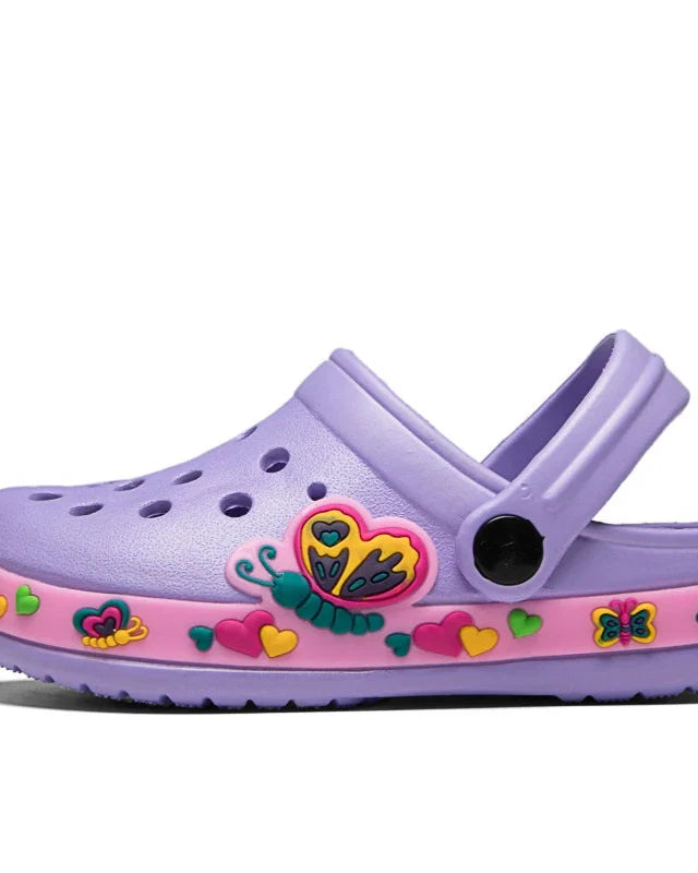 Chausson enfant été licorne