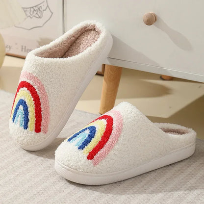 Chausson femme arc en