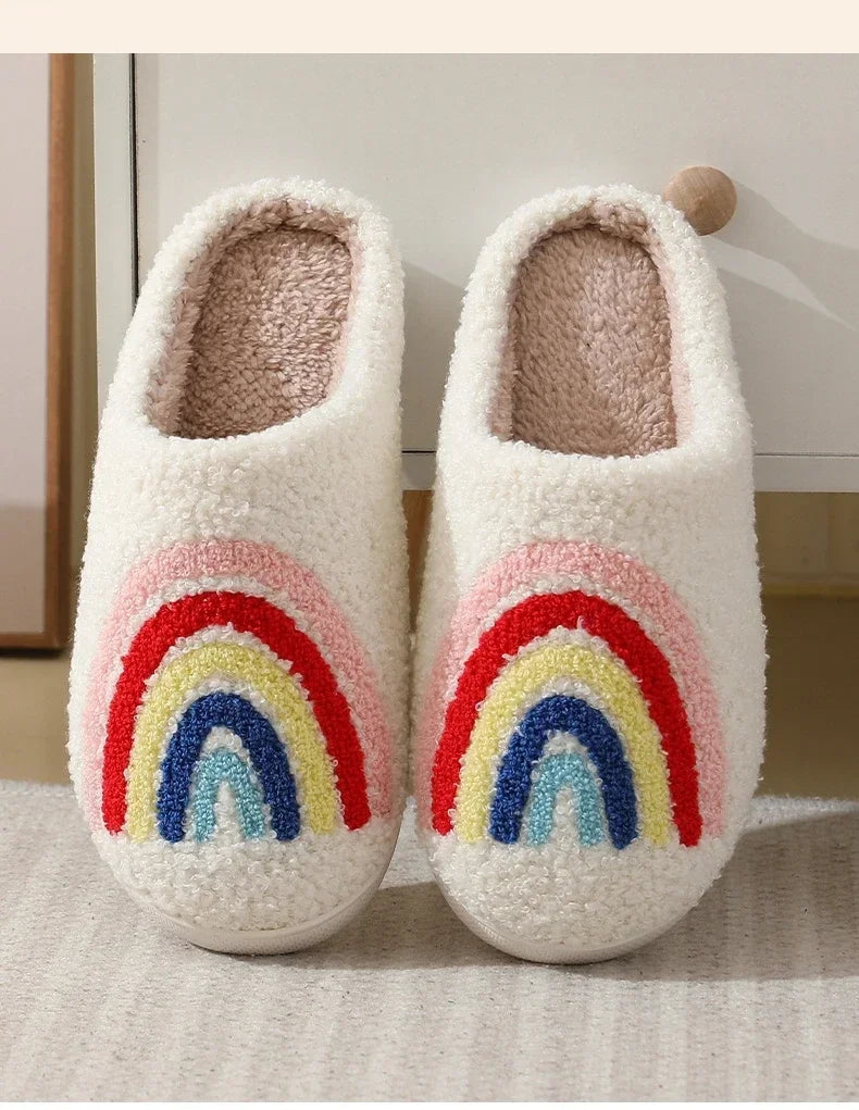 Chausson femme arc en