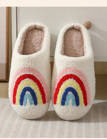 Chausson femme arc en