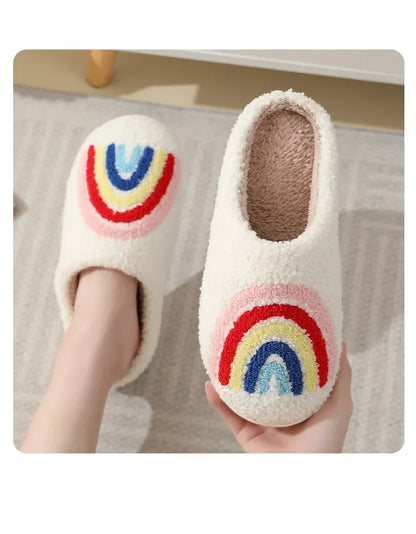 Chausson femme arc en