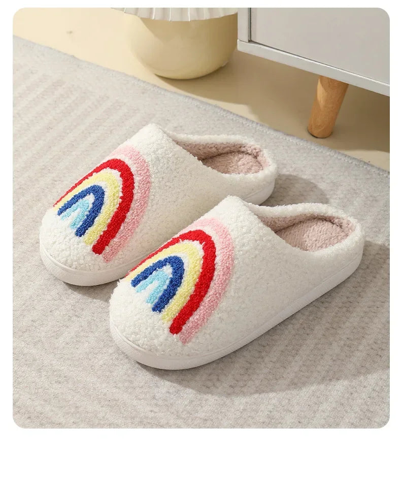 Chausson femme arc en
