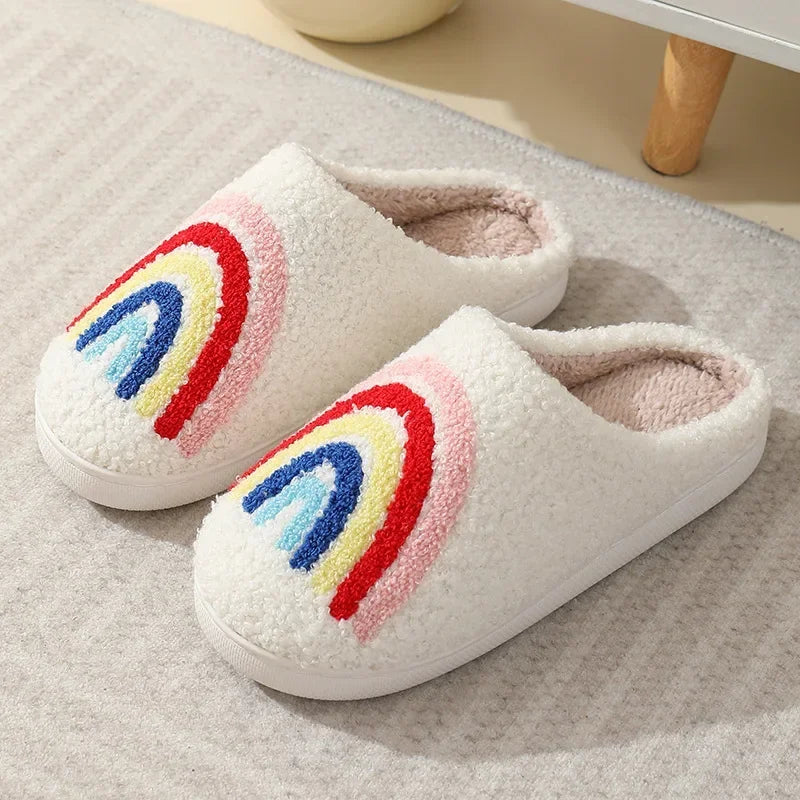 Chausson femme arc en