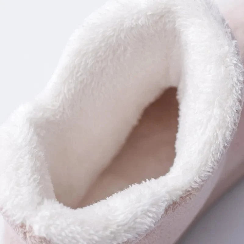 Chausson botte fourré femme