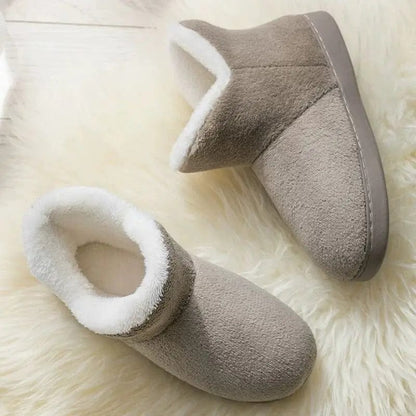 Chausson botte fourré femme
