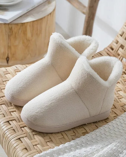Chausson botte fourré femme