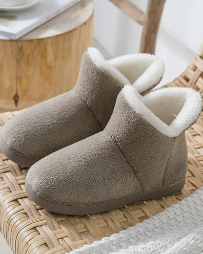 Chausson botte fourré femme