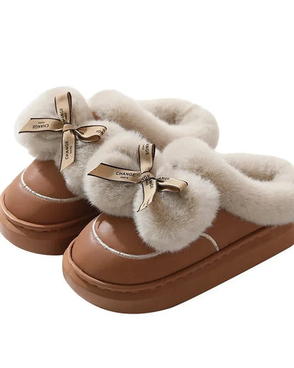 Chausson femme hiver polyester