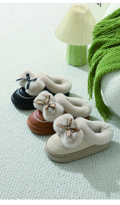 Chausson femme hiver polyester