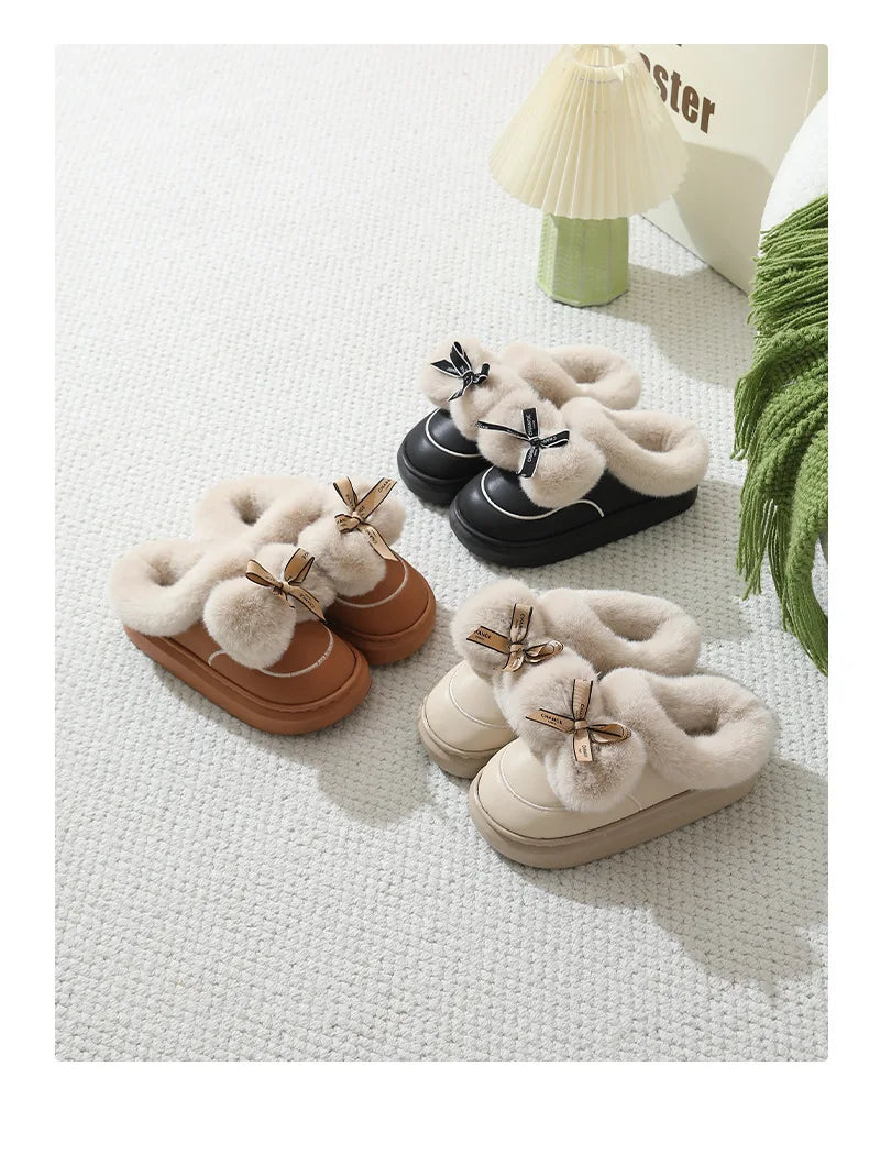 Chausson femme hiver polyester