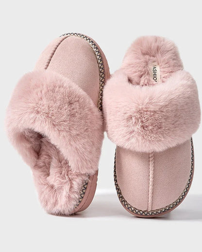 Chausson femme motif léopard