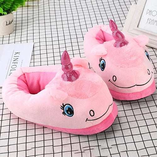 Chausson licorne femme coton