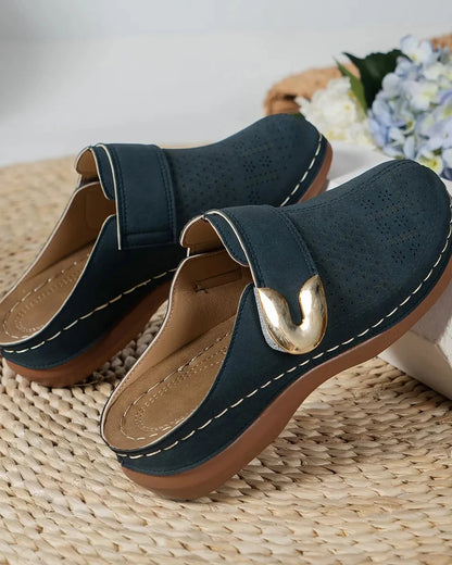 Chausson mule femme talon