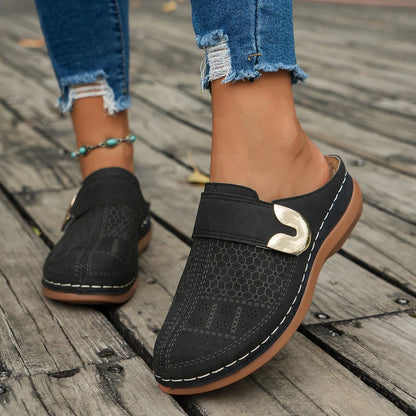Chausson mule femme talon