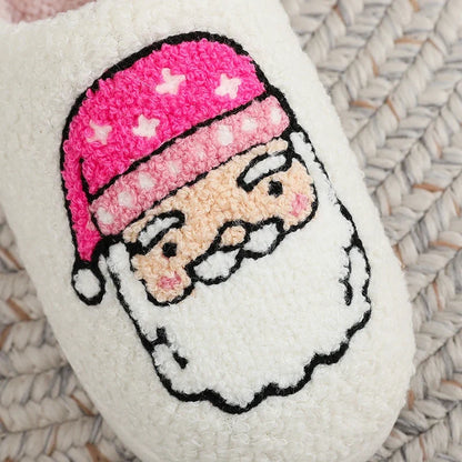 Chausson femme noel pere